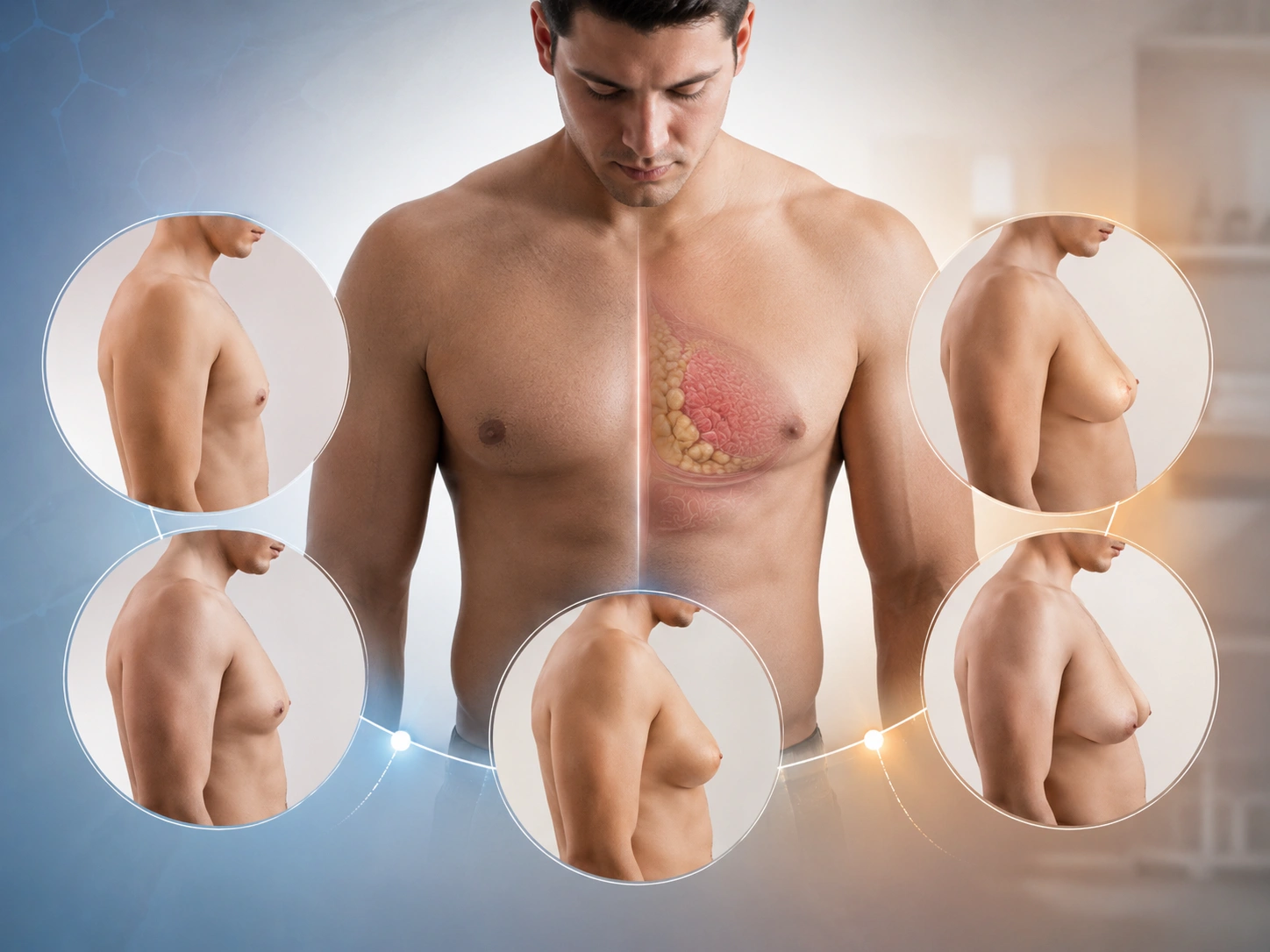 Medical consultation for gynecomastia grading assessment at Star Hospital Udaipur